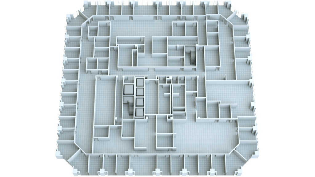 3D floor plan to match customers example