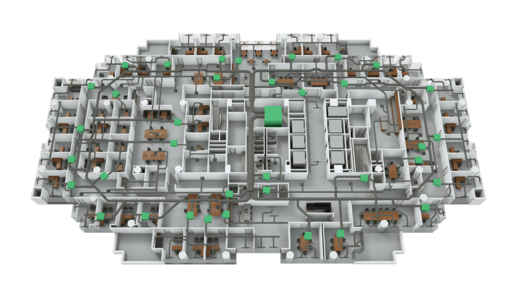 The Convergence of Building Automation Floor Plan Graphics and Commercial Real-Estate Floor Plans